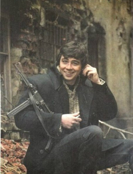 Сергей Бодров во время съемок фильма "Брат 2"