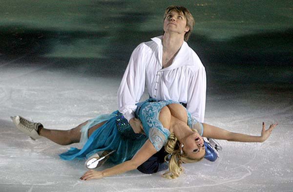 Анна Семенович на льду