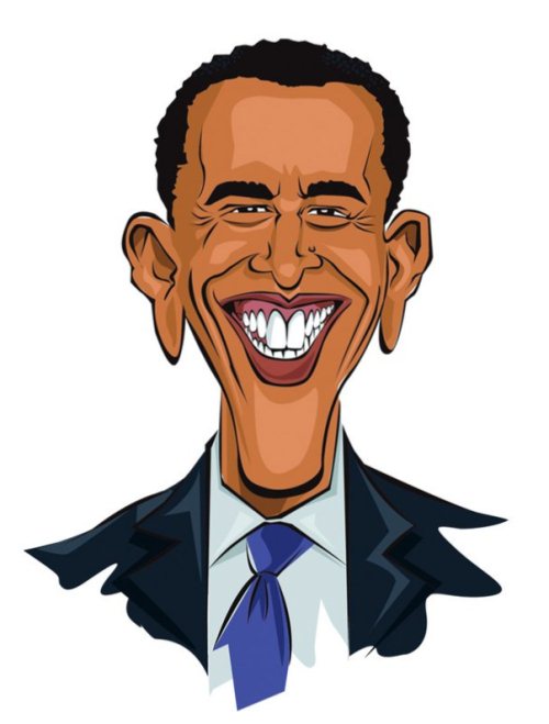 Карикатуры на Барака Обаму