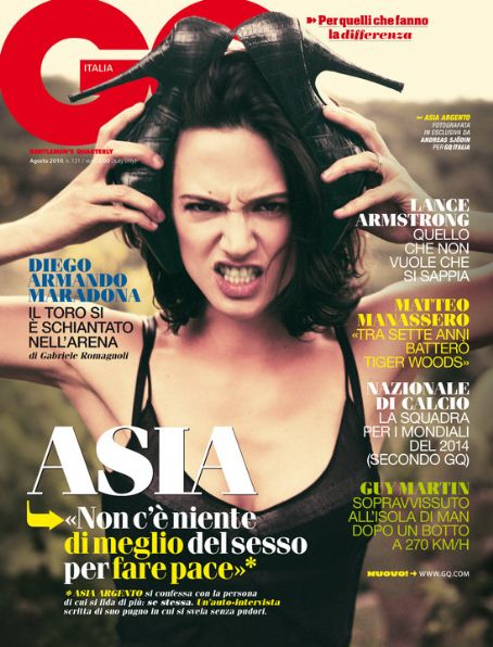 Азия Ардженто на обложках журналов