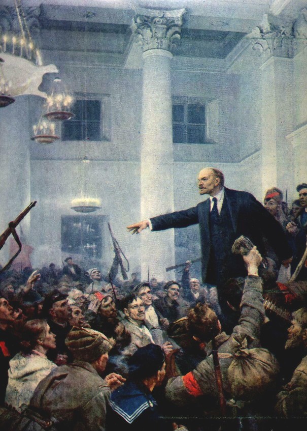 Картины с В.И. Лениным