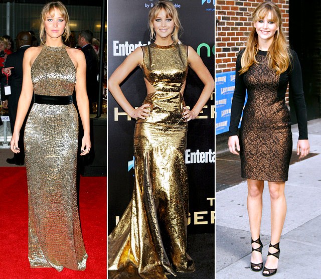 Лучшие платья звезд в 2012 году