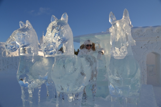 Жанна Фриске во льдах