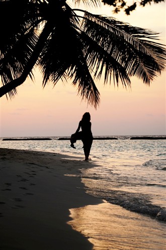Жаркие съемки Жанны Фриске на Мальдивах