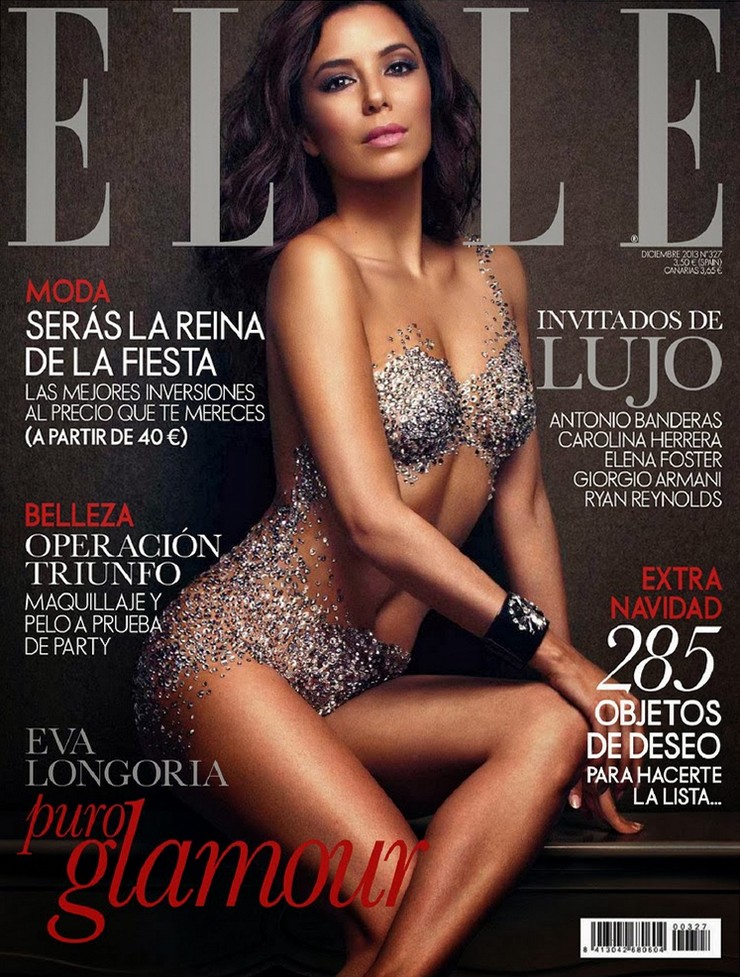 Ева Лонгория для Elle Spain, декабрь 2013