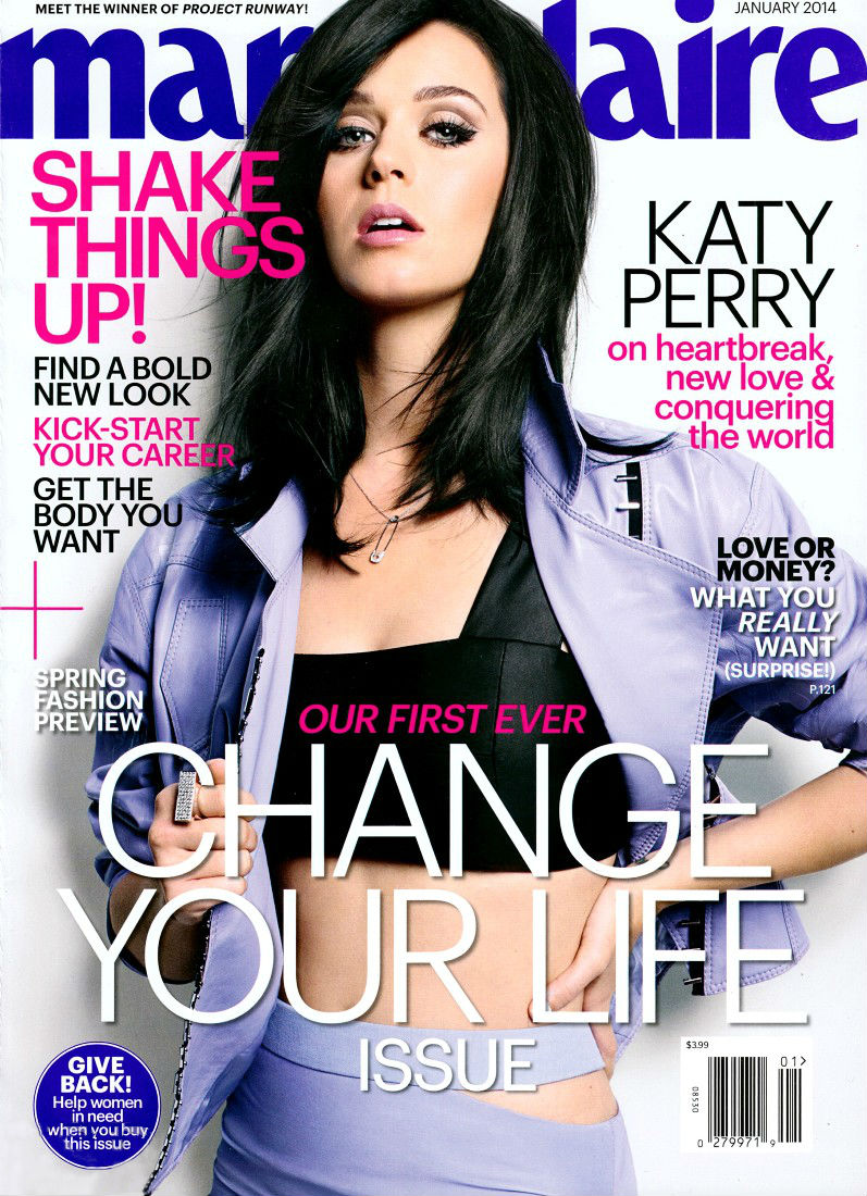 Кэти Перри для Marie Claire USA, январь 2014