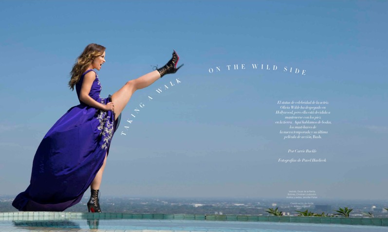 Оливия Уайлд для журнала Harper’s Bazaar, сентябрь 2013