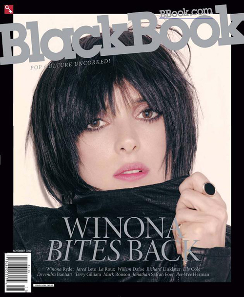 Вайнона Райдер для BlackBook Magazine