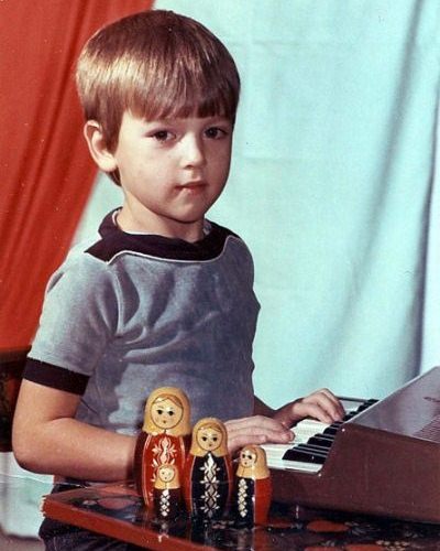 Сергей Аморалов в детстве