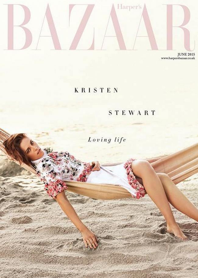 Кристен Стюарт для Harper's Bazaar UK, июнь 2015