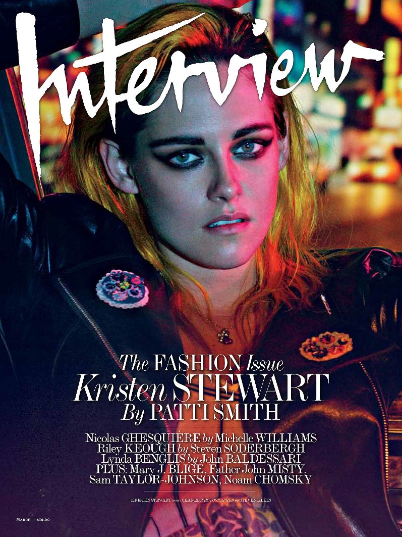 Кристен Стюарт для Interview Magazine (Март 2015)