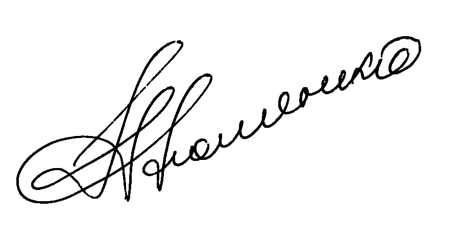 Автограф Петра Порошенко