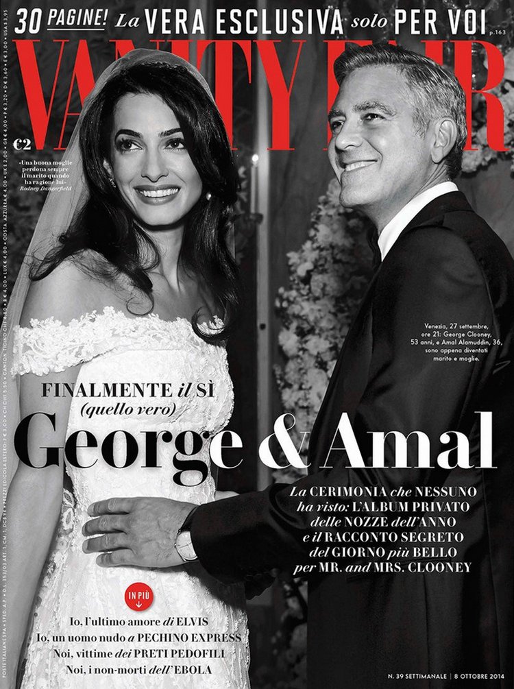 Эксклюзивные фото свадьбы Джорджа Клуни от Vanity Fair