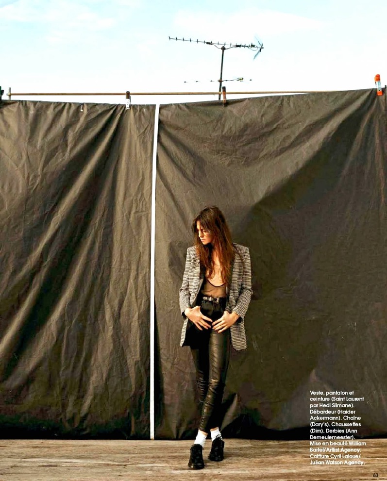 Шарлотта Генсбур для Marie Claire France, февраль 2014 