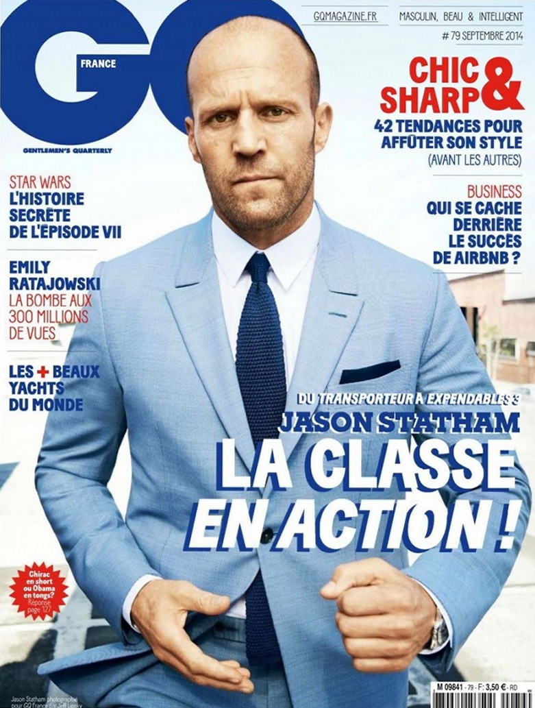 Джейсон Стэтхэм для GQ France, сентябрь 2014