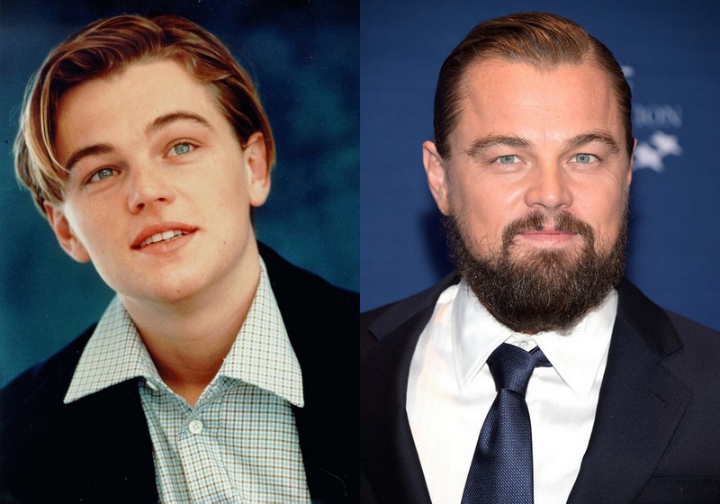 Популярные голливудские актеры в середине 90-х и сейчас