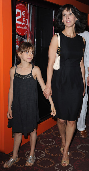 Софи Марсо с дочкой