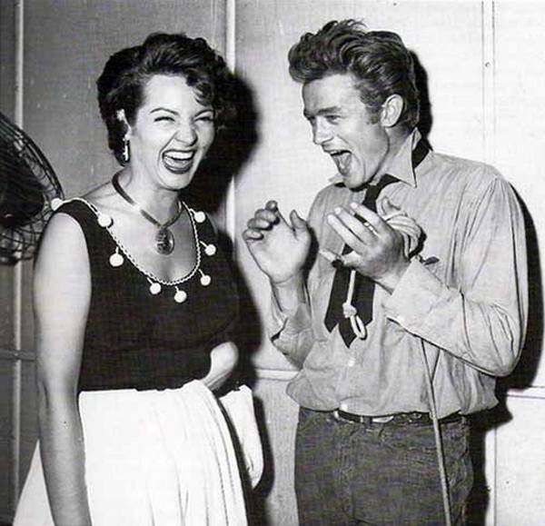 Джеймс Дин и Сара Монтьель, 1955 год