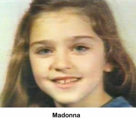 Мадонна в детстве и юности