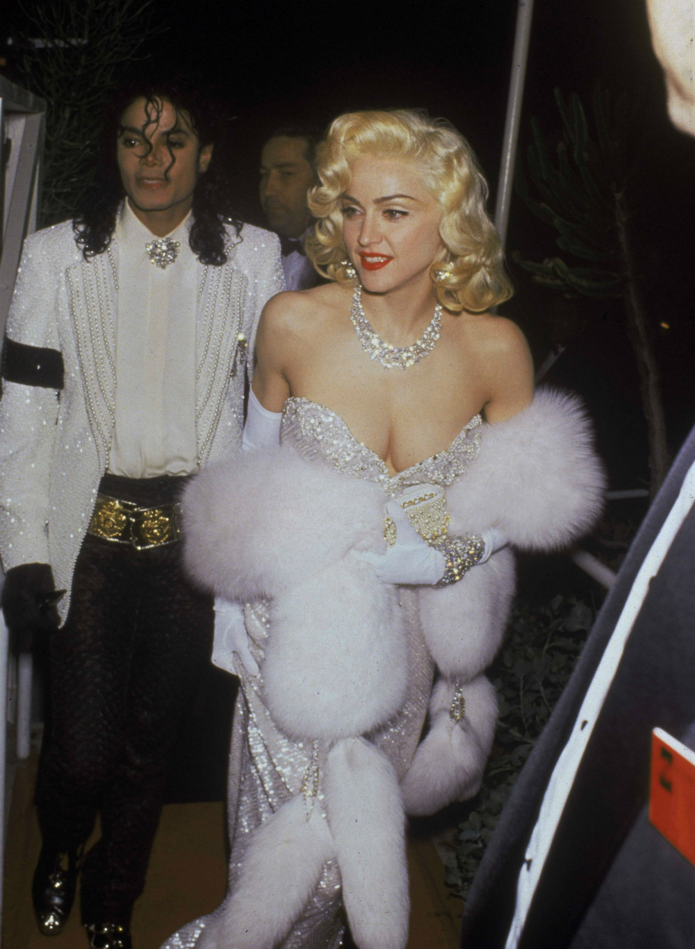 Майкл Джексон и Мадонна на церемонии вручения "Оскара", 1991 год