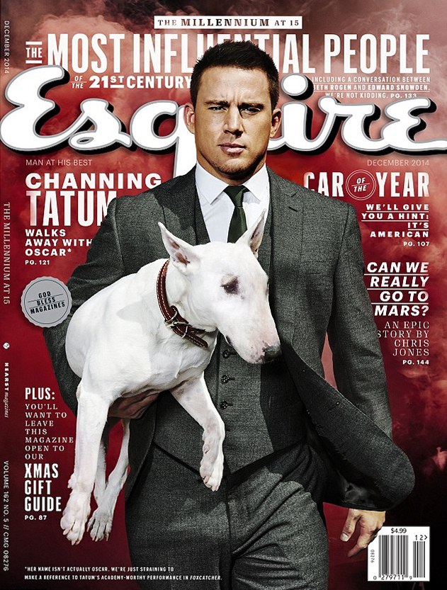Ченнинг Тейтум для Esquire, декабрь 2014