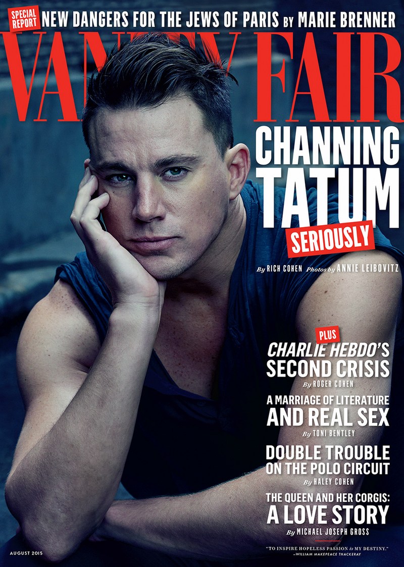 Ченнинг Тейтум для Vanity Fair, август 2015