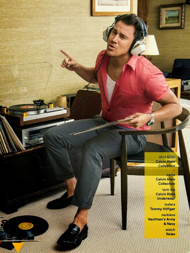 Ченнинг Тейтум в фотосессии Себастиана Кима для GQ US, июнь 2014
