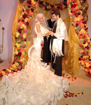 Свадьба: Кристины Агилеры и Джордана Братмана