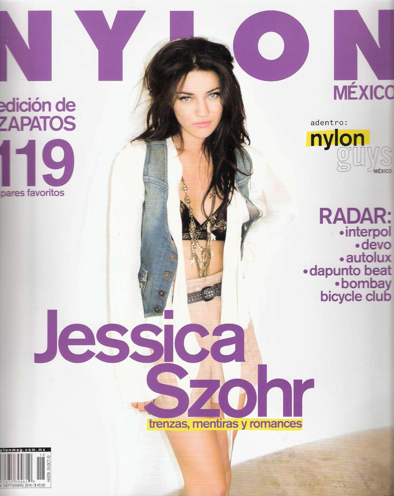 Джессика Зор на обложках журналов