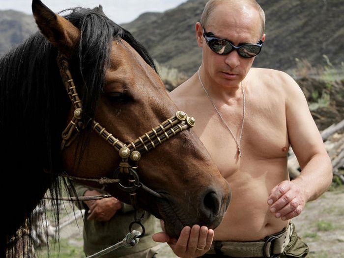 Владимир Путин занимается спортом
