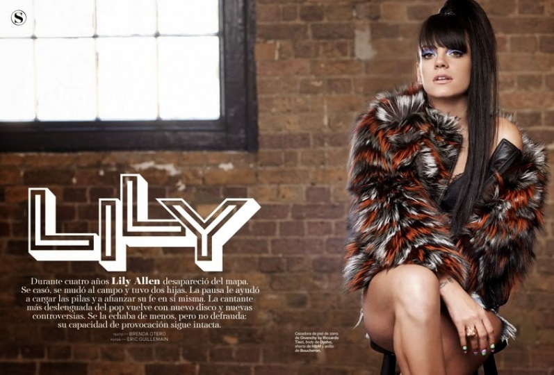 Лили Аллен в фотосессии Эрика Гиймана для журнала S Moda, июнь 2014
