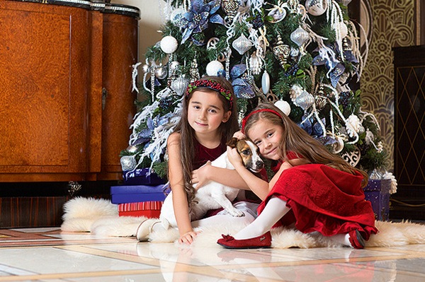 Алсу вместе с дочерьми для журнала HELLO!, декабрь 2013