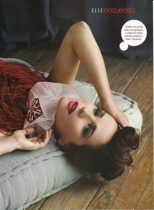 Наталия Орейро в фотосессии для аргентинского выпуска журнала Elle