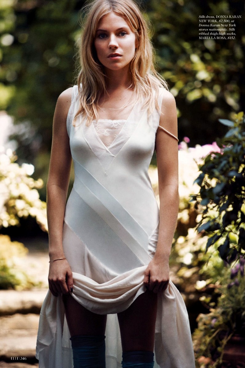 Сиенна Миллер для Elle USA, ноябрь 2013