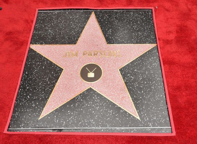 Звезда Джима Парсонса на Аллее славы в Голливуде