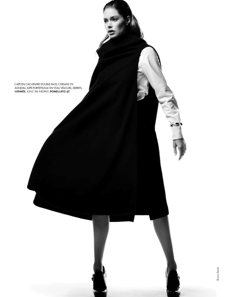 Даутцен Крус в фотосессии Бруно Стауба для журнала Elle France, август 2013