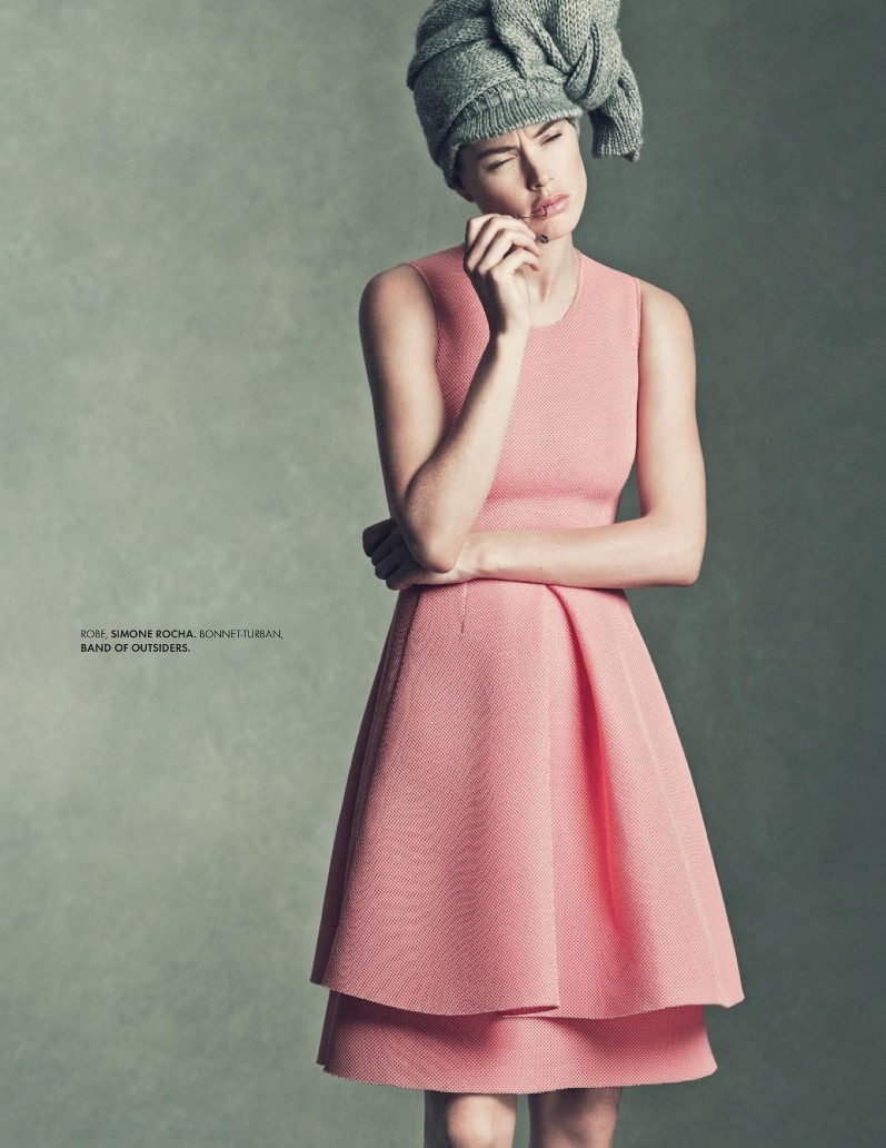 Даутцен Крус в фотосессии Анреаса Содина для журнала Elle France, август 2013