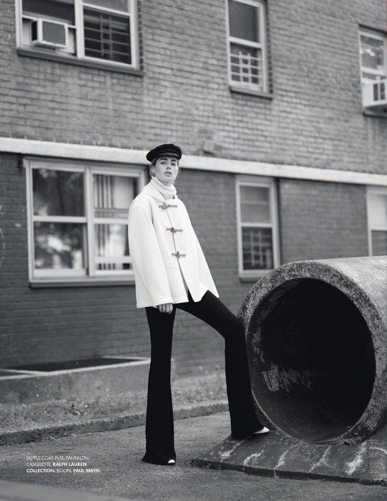 Даутцен Крус в фотосессии Томаса Уайтсайда для журнала Elle France, август 2013