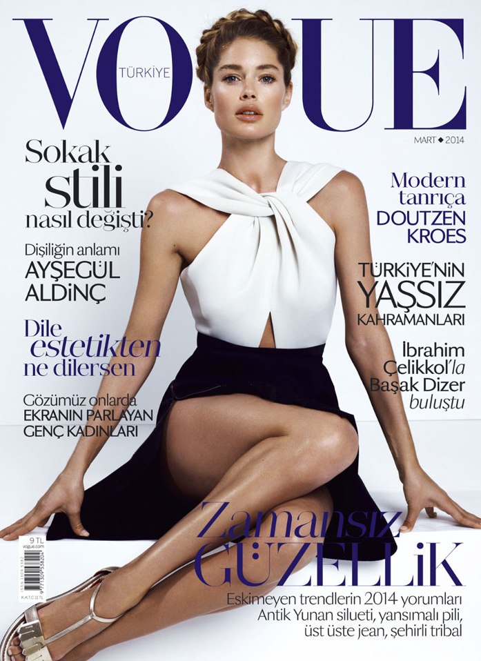 Даутцен Крус для Vogue Turkey, март 2014