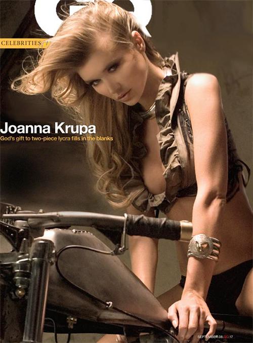 Джоанна Крупа на обложках журналов