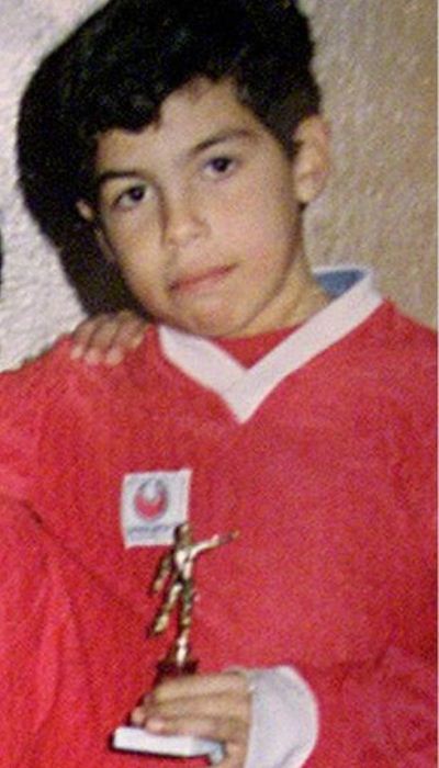 Карлос Тевес в детстве