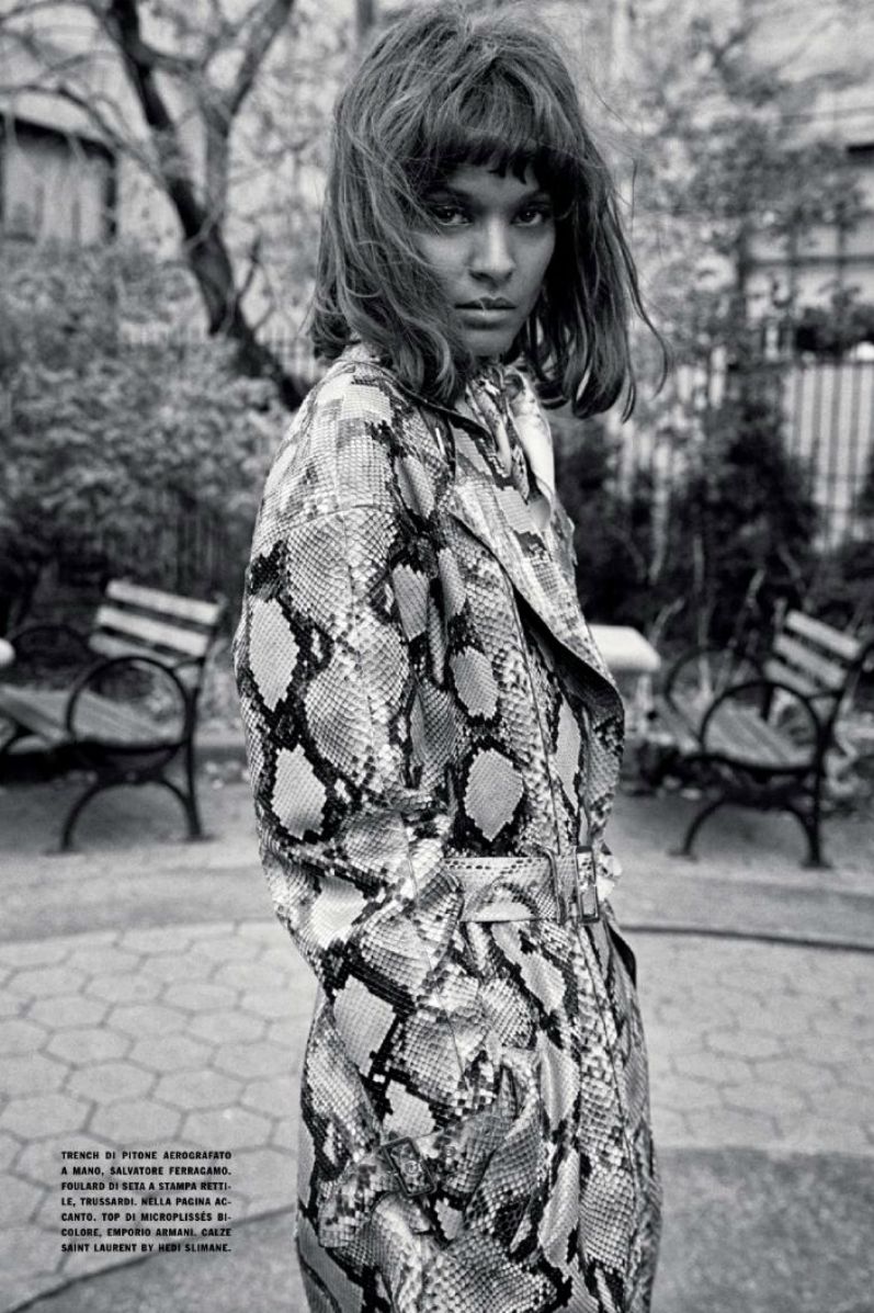 Лия Кебеде для Vogue Italia, январь 2014