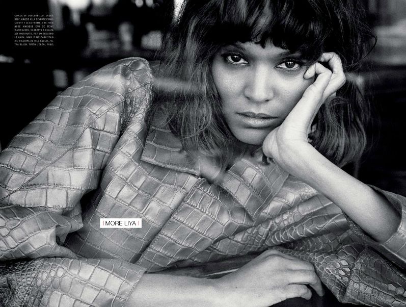 Лия Кебеде для Vogue Italia, январь 2014