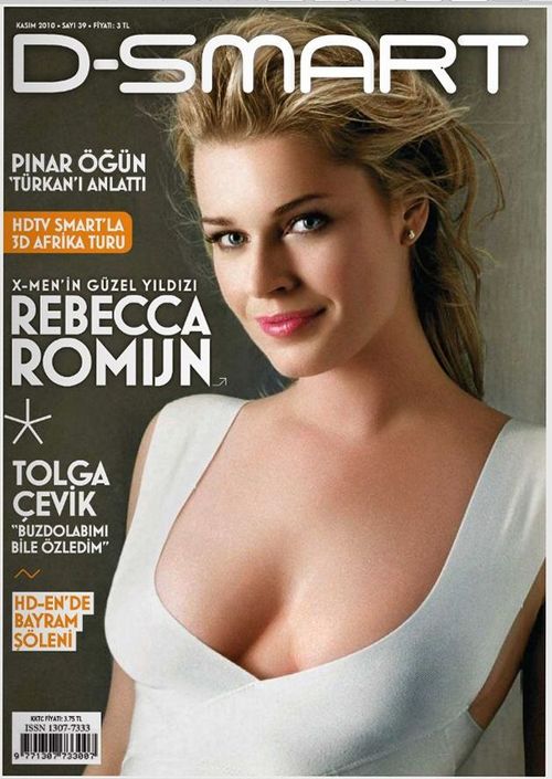 Ребекка Ромейн на обложках журналов
