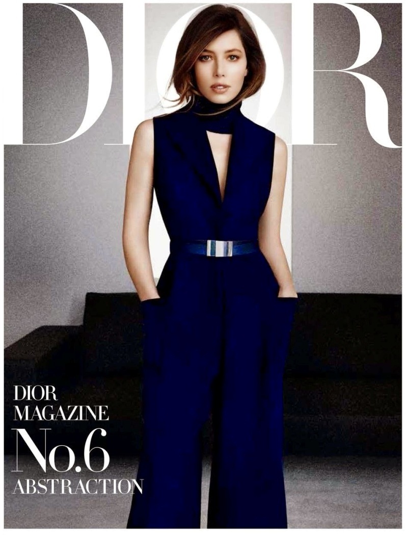 Джессика Бил в фотосессии Патрика Демаршелье для журнала Dior, июнь 2014