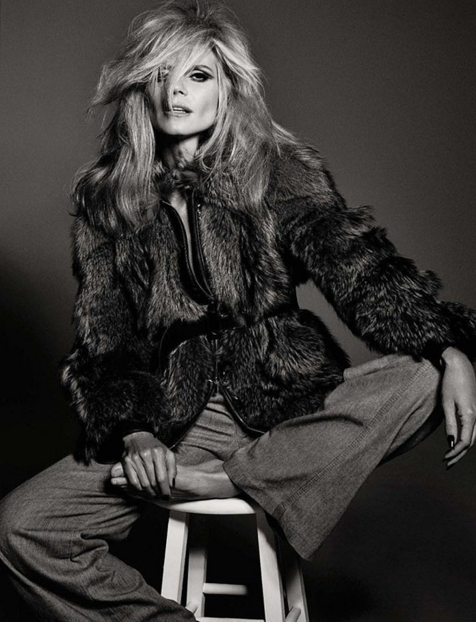 Хайди Клум для Vogue Italia, июль 2015