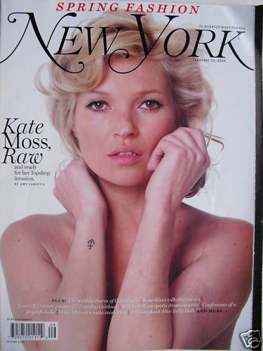 Кейт Мосс на обложках журналов