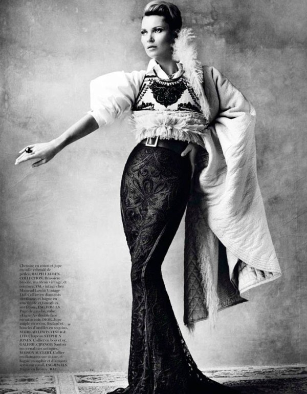 Кейт Мосс для Vogue Paris