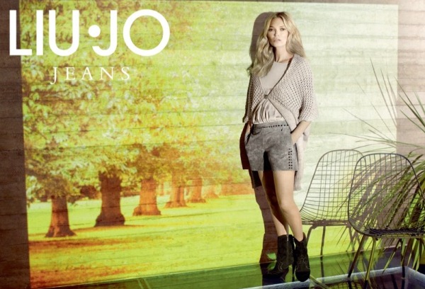 Кейт Мосс в осенней рекламной кампании Liu Jo 2013