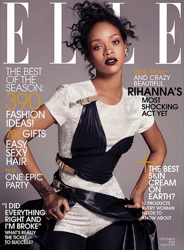Рианна для Elle US, декабрь 2014